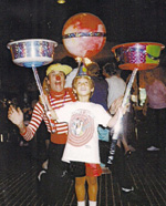 clown juggler - unicyclist - stilt walker - balloonist